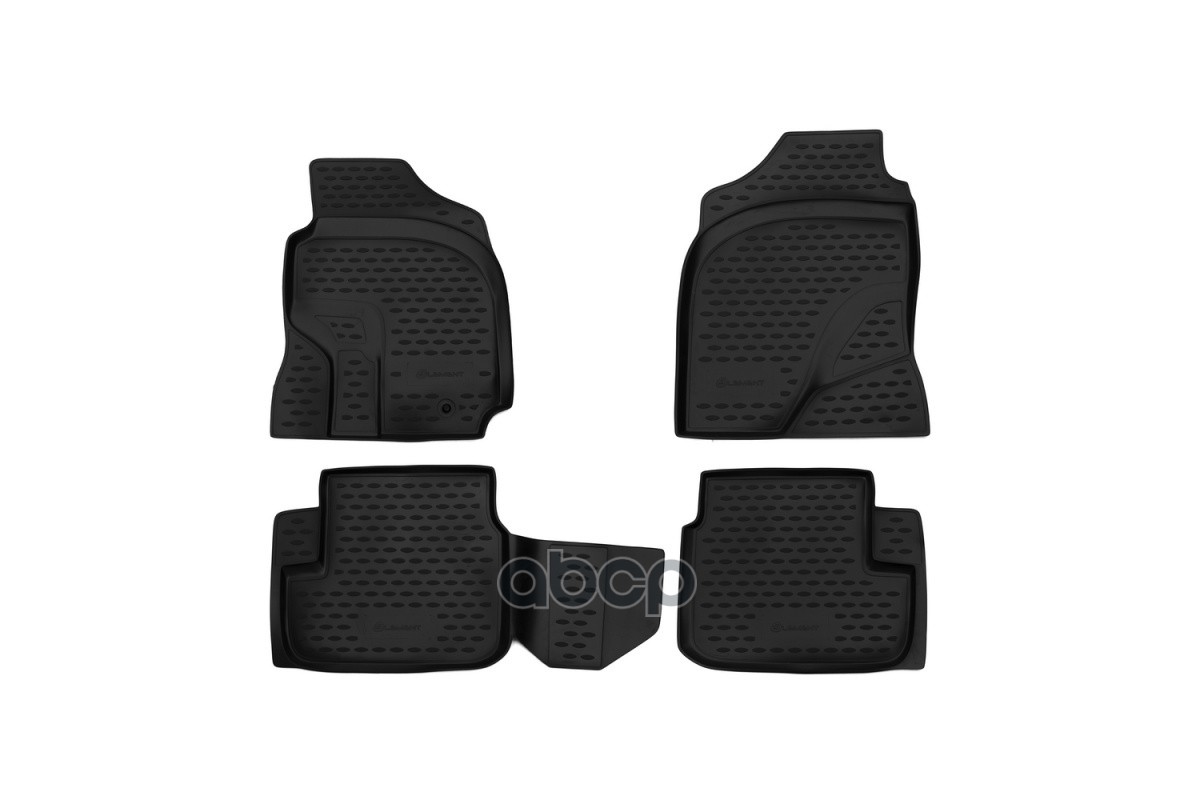 Коврики в салон для TOYOTA RAV4 ACA21W JDM, 2000–2005, правый руль, 4 шт. (полиуретан) / Тойота Рав 4 ELEMENT арт. NLC.48.42....