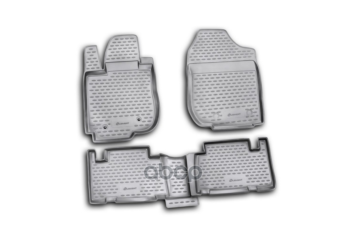 Коврики в салон TOYOTA RAV4 2010-, 4 шт. (полиуретан) / Тойота Рав 4 ELEMENT арт. NLC.48.46.210k