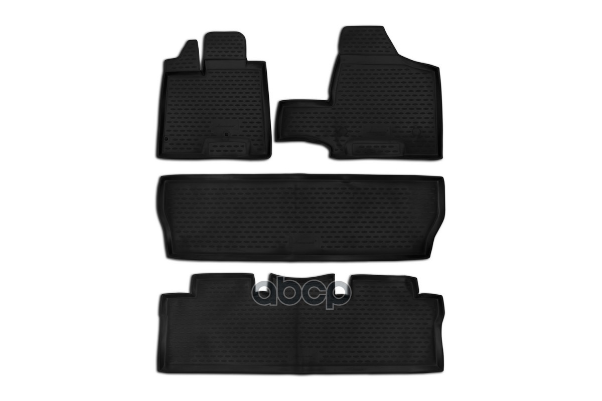 Коврики В Салон Подходят Для Toyota Sienna (Ii, Iiр) 2003-2010, 4 Шт. (Полиуретан, Серый) / Тойота Сиена ELEMENT арт. NLC.48....