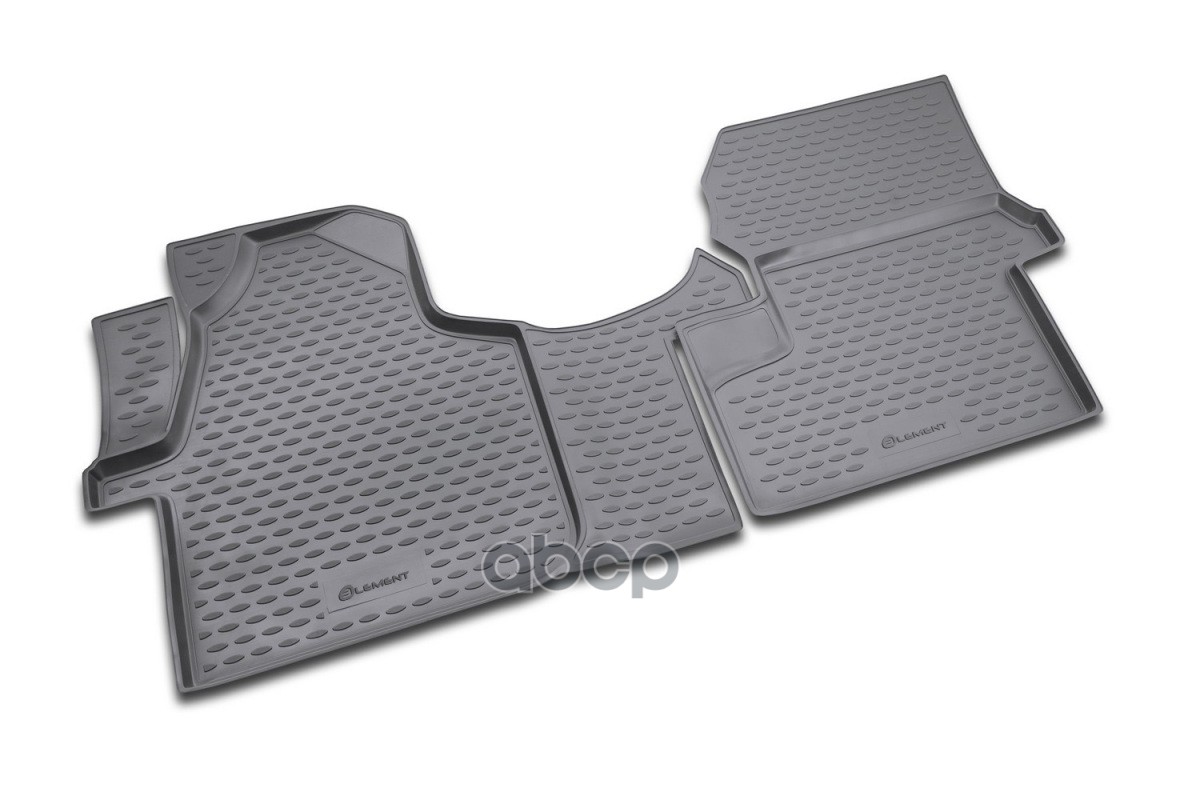 Коврики В Салон Подходит Для Vw Crafter 2006-2015, 2 Шт. (Полиуретан, Серые) / Фольксваген Крафтер ELEMENT арт. NLC.51.24.211