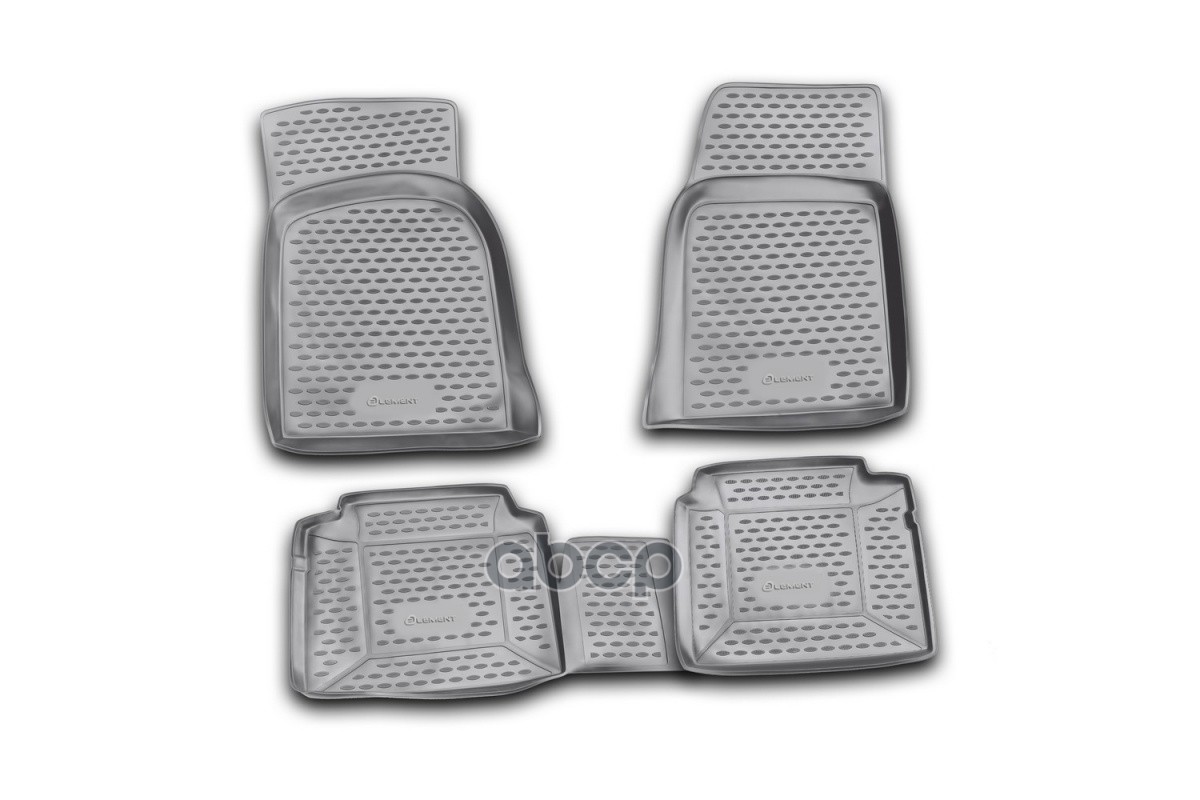 Коврики в салон ВАЗ 2104-07, 1982-, 4 шт. (полиуретан) / Лада ELEMENT арт. NLC.52.10.210