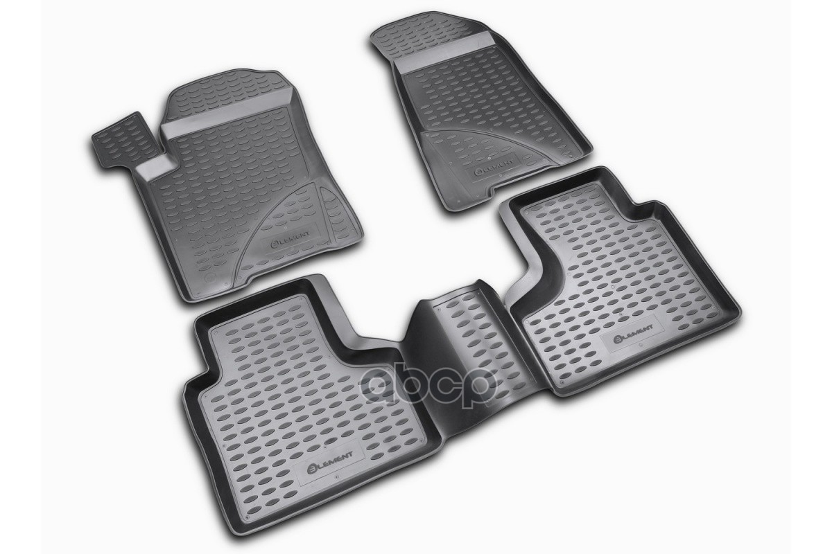 Коврики в салон CHEVROLET Niva 2002-2009, 4 шт. (полиуретан) / Шевроле Нива ELEMENT арт. NLC.52.15.210
