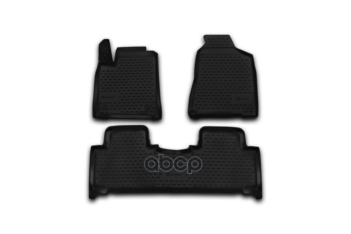 Коврики в салон SSANG YONG Actyon 2013-, 3 шт. (полиуретан) / Саньенг Актион ELEMENT арт. NLC.61.14.210k