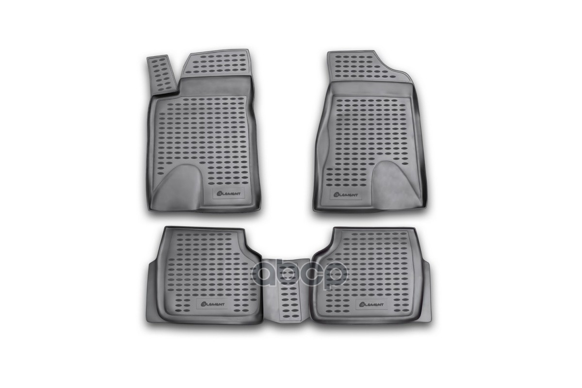 Коврики В Салон Khodro Samand 2005-, 4 Шт. (Полиуретан) / Иран Ходро Саманд ELEMENT арт. NLC.70.01.210
