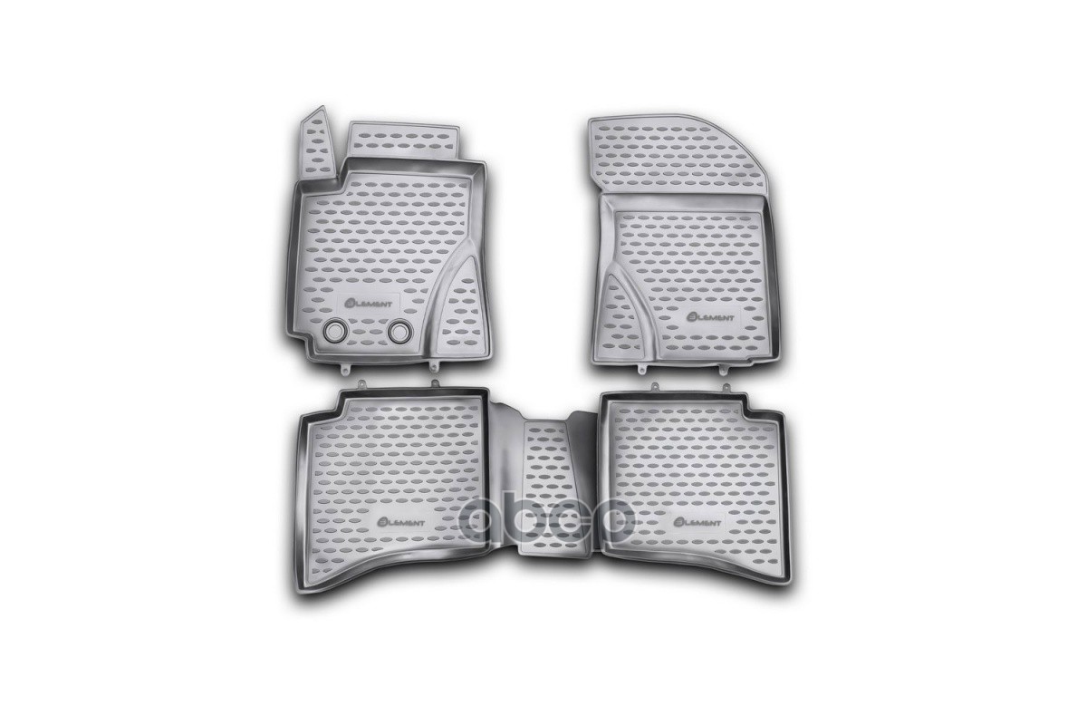 Коврики В Салон Geely Mk Cross, 2011-2012 4 Шт. (Полиуретан) / Джили Мк Кросс ELEMENT арт. NLC.75.04.210kh