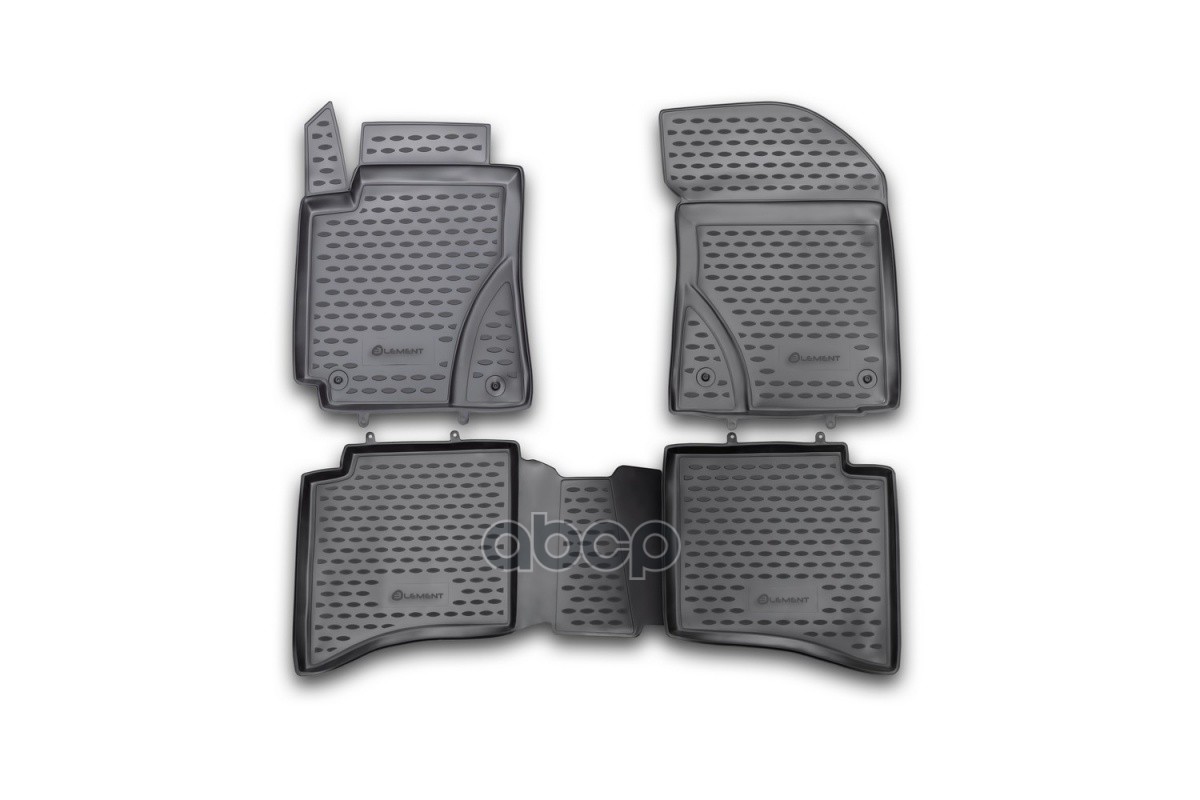 Коврики в салон для GEELY MK Cross 2010-2016, 4 шт. (полиуретан) / Джили МК кросс ELEMENT арт. NLC.75.07.210h