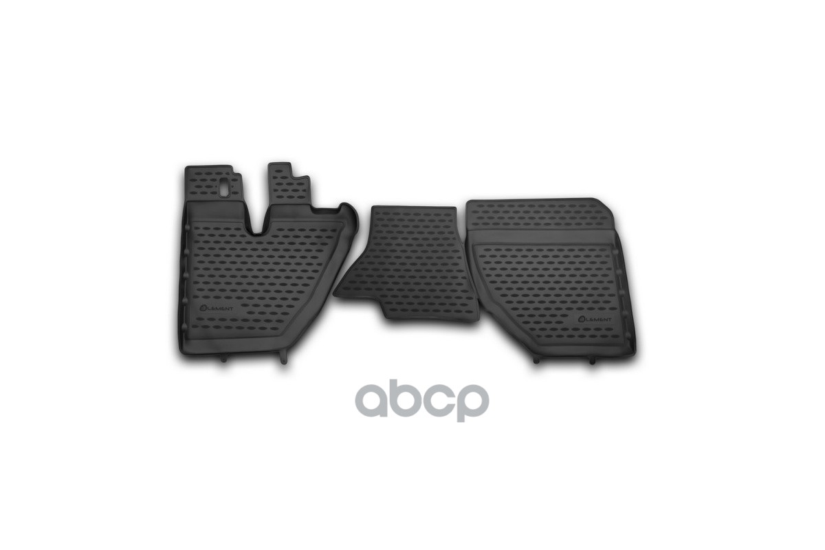 Коврики в салон для HINO 300 EURO IV, 2011- (узкая кабина) 2 шт. (полиуретан) / Хино ELEMENT арт. NLC.84.03.210kh