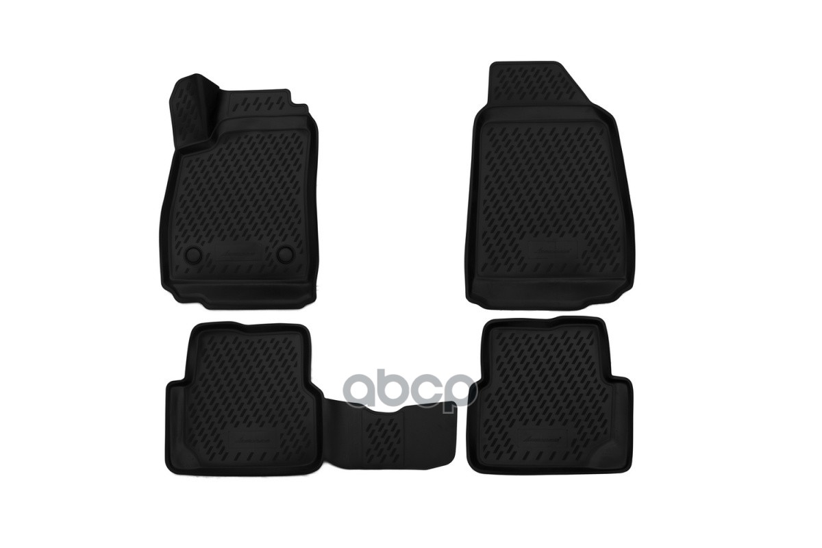 Коврики 3D В Салон Подходит Для Ravon R4 2016-2020, 4 Шт. / Равон Р4 ELEMENT арт. ORIG.3D.104.04.210k