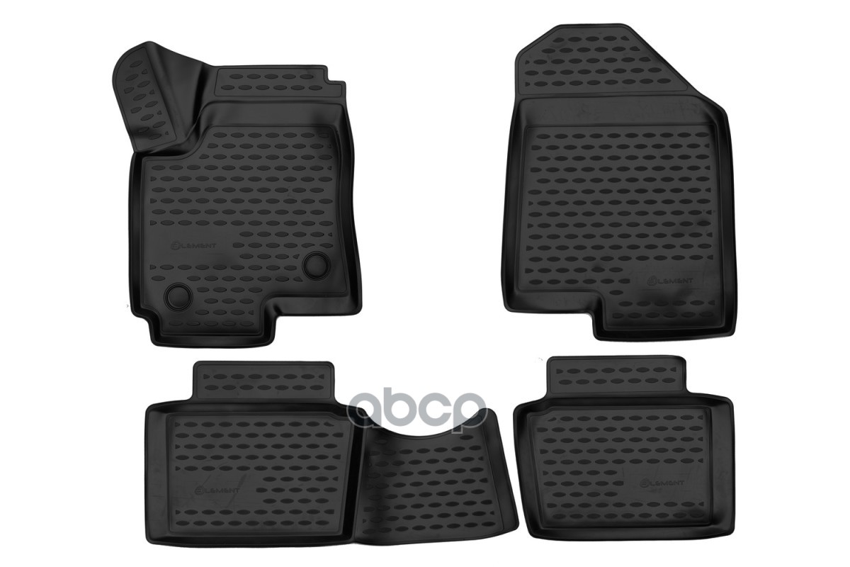 Коврики 3D В Салон Подходят Для Changan Cs35, 2013-, 4 Шт. (Полиуретан) / Чанган Сиэс 35 ELEMENT арт. ORIG.3D.92.01.210k