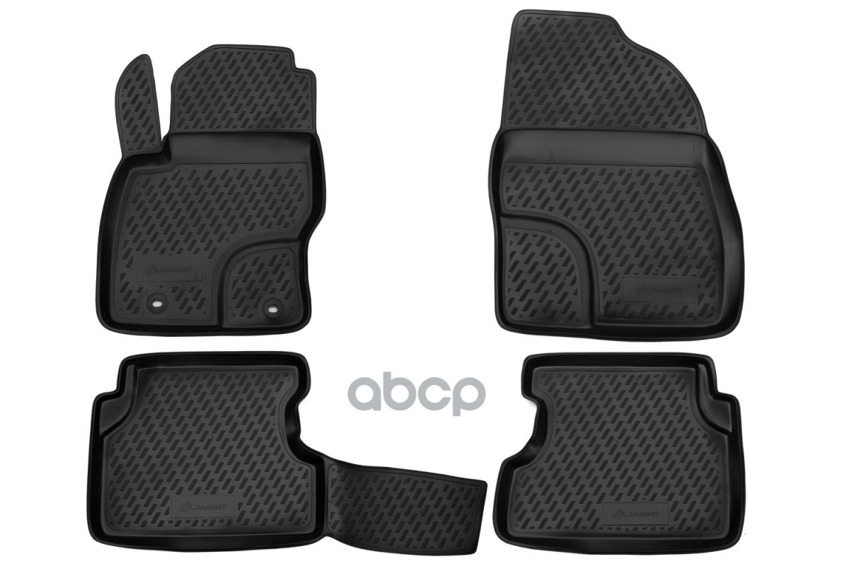 Коврики в салон FORD Focus II 2004-, 4 шт. (полиуретан) / Форд Фокус ELEMENT арт. s000.5