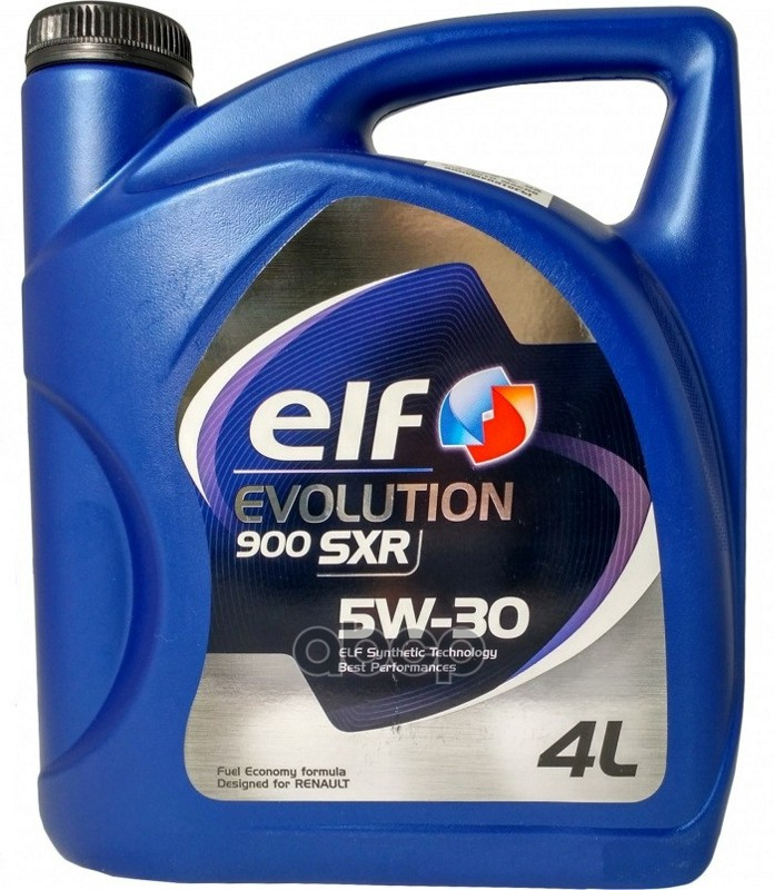 ELF Масло моторное синтетическое ELF EVOLUTION 900 SXR 5W-30 4л (11080501) 10160501