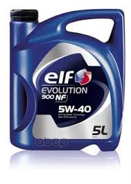 ELF Масло моторное синтетическое ELF EVOLUTION 900 NF 5W-40 5л 194872