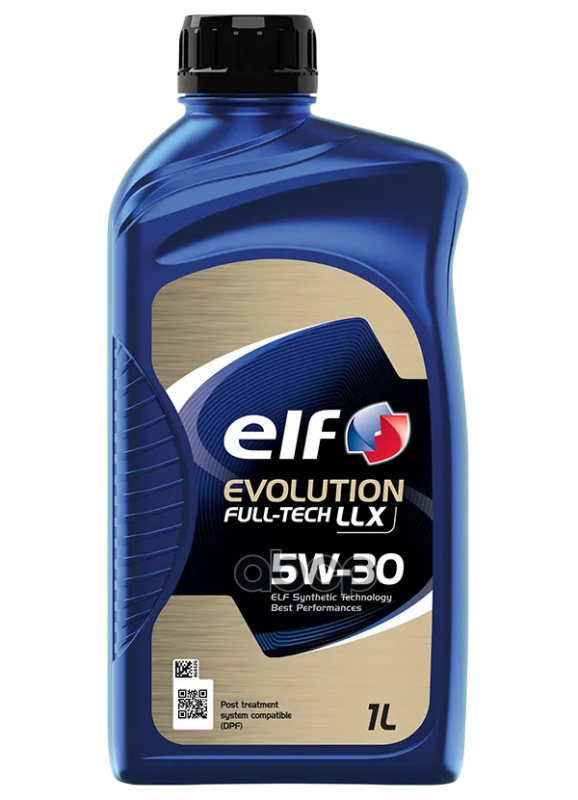 ELF Масло Моторное Синтетическое 1Л - Elf Evolution Full-Tech Llx 5W-30, Acea C3, Vw 507 00, Vw 504 00, Porsche C30, Mb 229.5...