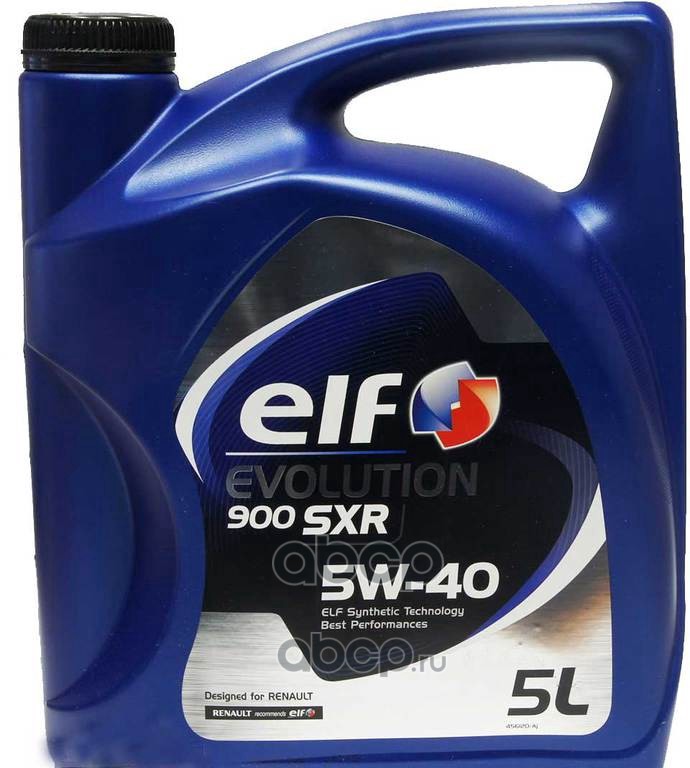 ELF Масло моторное синтетическое ELF EVOLUTION 900 SXR  5W-40 5л 213913