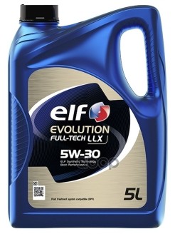 ELF Масло моторное синтетическое ELF EVOLUTION FULL-TECH LLX 5W-30 5л (194890) 213920
