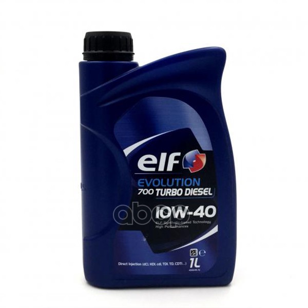 ELF Elf 10W40 Evolution 700 Turbo Diesel Sn (1L)_Масло Моторное!Api Sn Acea A3/B4 Re