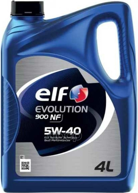 Масло моторное синтетическое ELF EVOLUTION 900 NF 5W-40 4л 216650 ELF арт. 216650