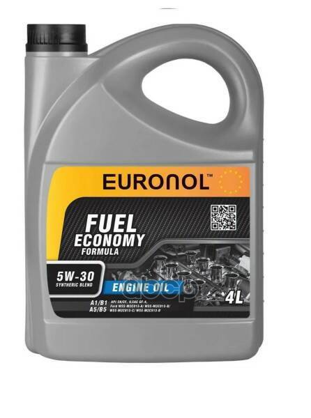 EURONOL Масло Моторное Euronol Fuel Economy Formula 5W-30 4 Л 80011