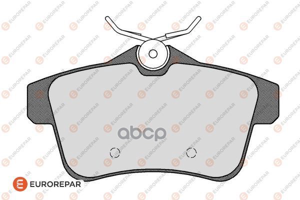 Колодки тормозные PSA C4 09>/PSA 3008/5008 09> задн. EUROREPAR арт. 1617272680