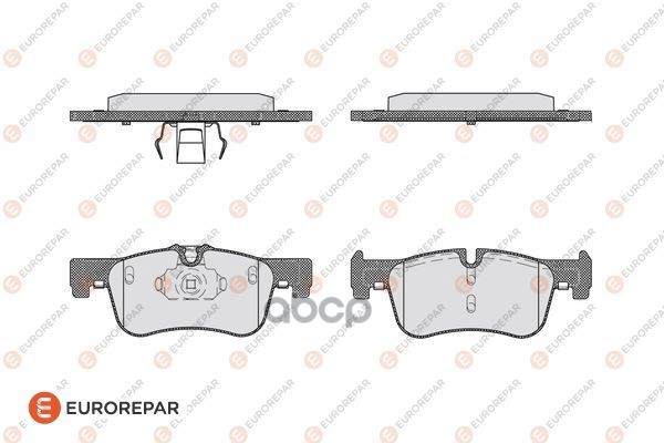 Колодки Тормозные Дисковые Bmw 1 (F20) 114 I 10> EUROREPAR арт. 1623057180