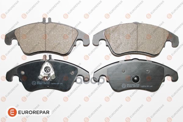 Колодки тормозные MB C-CLASS (W204) C 280 (204.054) 07> передн. EUROREPAR арт. 1623060580