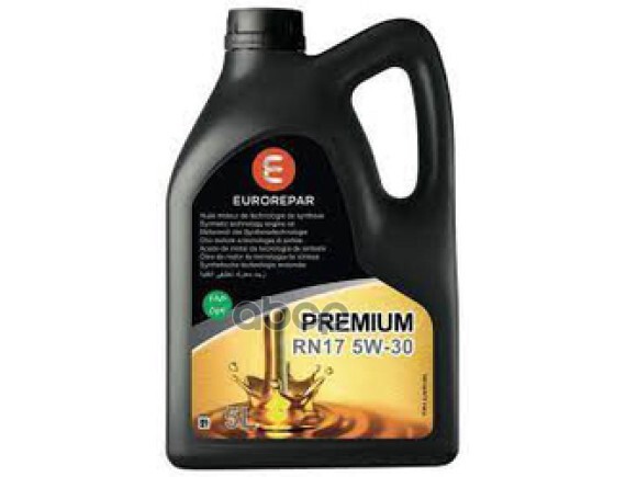 EUROREPAR Масло Моторное Синтетическое 5Л - Premium Rn17 5W30 Acea C3