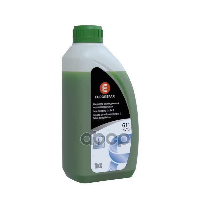 Антифриз Eurorepar Coolant G11 Готовый -40C Зеленый 1 Л Slm0017700 EUROREPAR арт. SLM0017700
