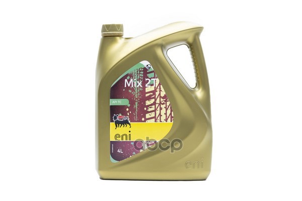 Масло Моторное Минеральное 4Л - Для 2-Тактных Двигателей Мототехники - Api Tc (Уп.-12Шт) Eni 8003699005143 Eni арт. 800369900...