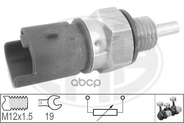 Датчик температуры ОЖ CITROEN C4 PEUGEOT 307/407 330624 Era арт. 330624