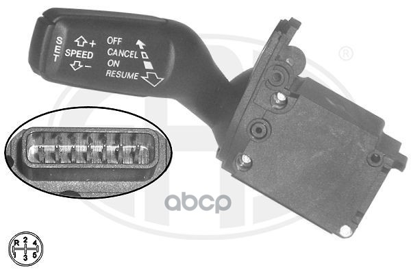 440563 Переключатель подрулевой AUDI A4/A6/A8/Q7 Era арт. 440563