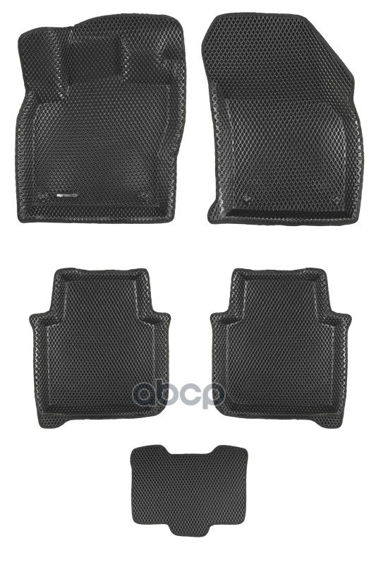Коврики В Салон Eva 3D Euro-Std Skoda Kodiaq (2017-) (Черные) Euromat 3D Em3deva004512 Euromat 3D арт. EM3DEVA004512