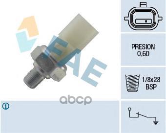 Датчик давления масла FAE арт. 12699