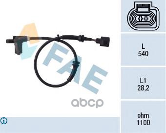 Датчик ABS Audi FAE арт. 78003