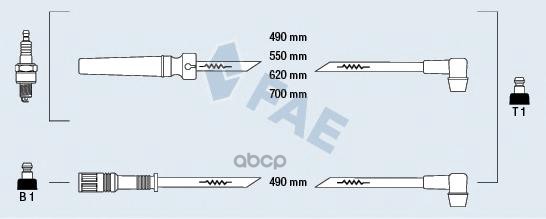 Провода зажигания FAE арт. 85970