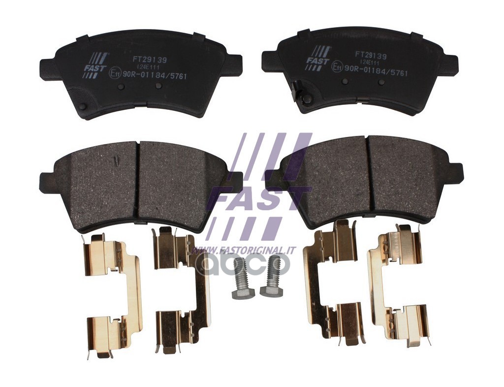 Колодки Тормозные Fiat Sedici 06 Перед Без Датчика 1.6/1.9/2.0 Fast Ft29139 FAST арт. FT29139