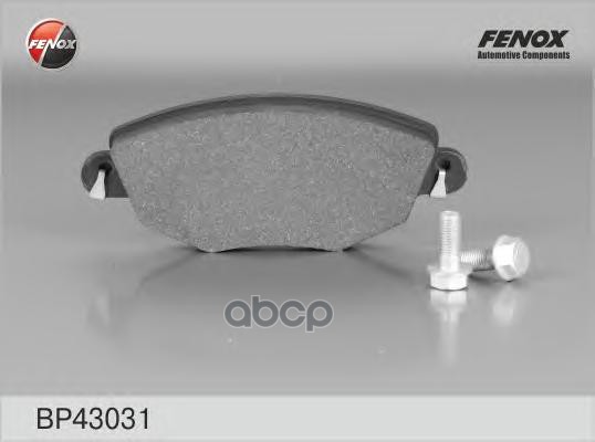 Колодки тормозные дисковые Ford Mondeo III 00-, Jaguar X-Type 01 - FENOX арт. BP43031