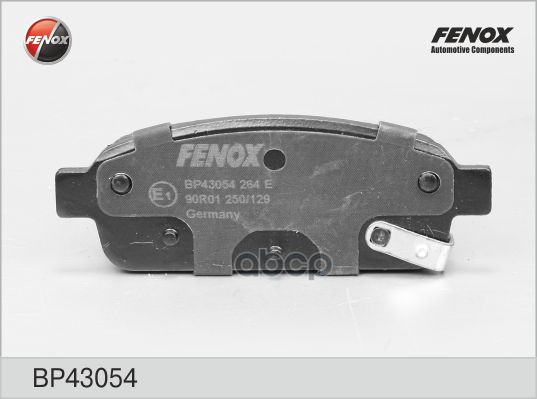 Колодки тормозные дисковые Chevrolet Cruze 09-, Orlando 11-, Opel Astra J 09-, Astra Sport Touer 10- FENOX арт. BP43054