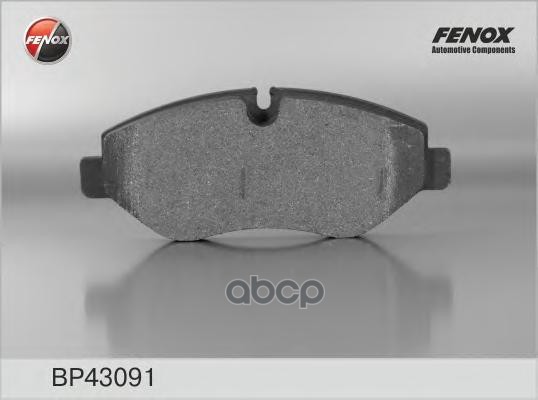 Колодки тормозные передние FENOX BP43091 FENOX арт. BP43091