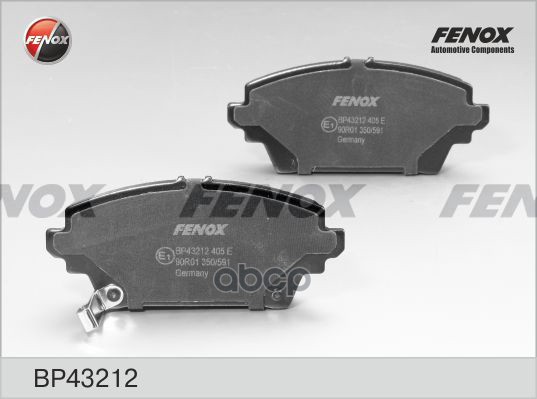 Колодки тормозные дисковые Honda Accord 98-03, Nissan Primera 02- FENOX арт. BP43212