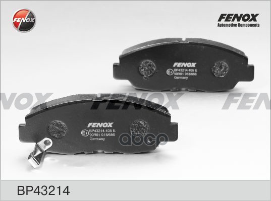 Колодки Передние Fenox Bp43214 FENOX арт. BP43214