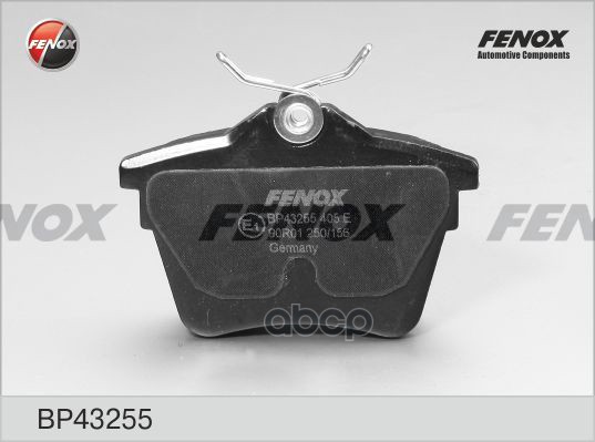 Колодки тормозные дисковые Peugeot 407, 607 04-, Citroen C5 FENOX арт. BP43255