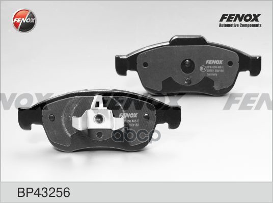 Колодки передние RENAULT DUSTER 1,5-2,0, MEGANE II, SCENIC III BP43256 FENOX арт. BP43256