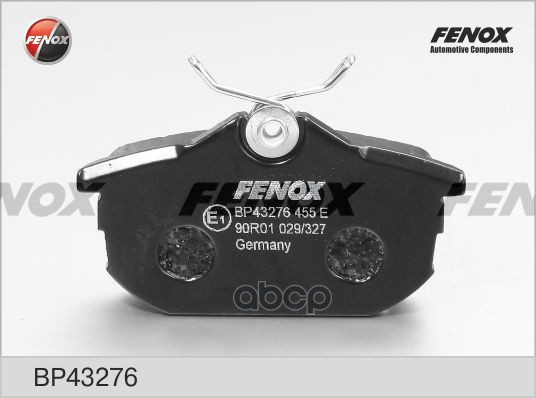 Колодки Volvo S40 all 95-04, TRW BP43276 FENOX арт. BP43276