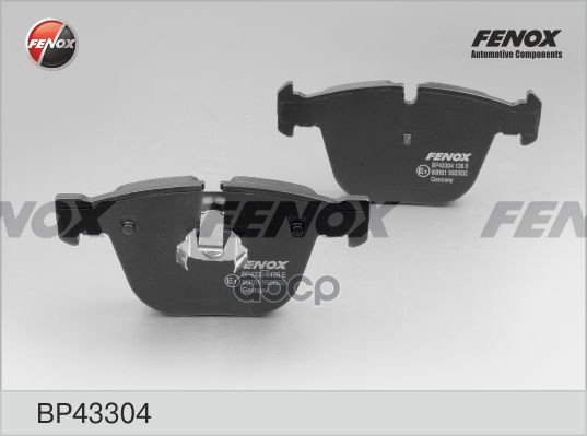 Колодки Диск торм..зад. FENOX арт. bp43304