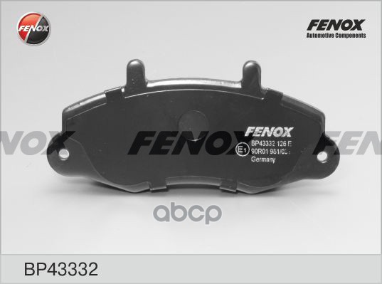 Колодки Диск торм..перед. FENOX арт. bp43332