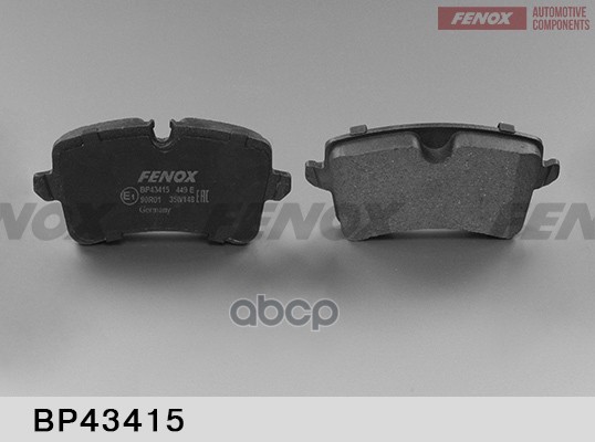 Колодки Диск торм.. FENOX арт. bp43415