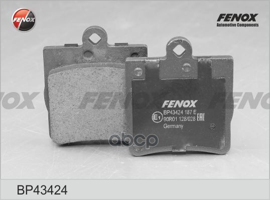 Колодки тормозные дисковые Mercedes-Benz (W202,W210) 93-02 FENOX арт. BP43424