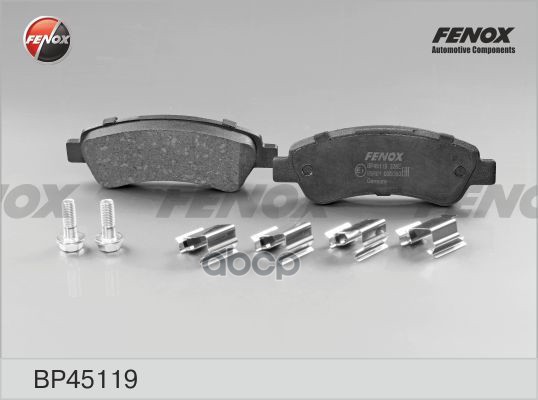 Колодки тормозные дисковые Fiat Ducato 06-, Citroen Jumper 06-, Peugeot Boxer 06- FENOX арт. BP45119
