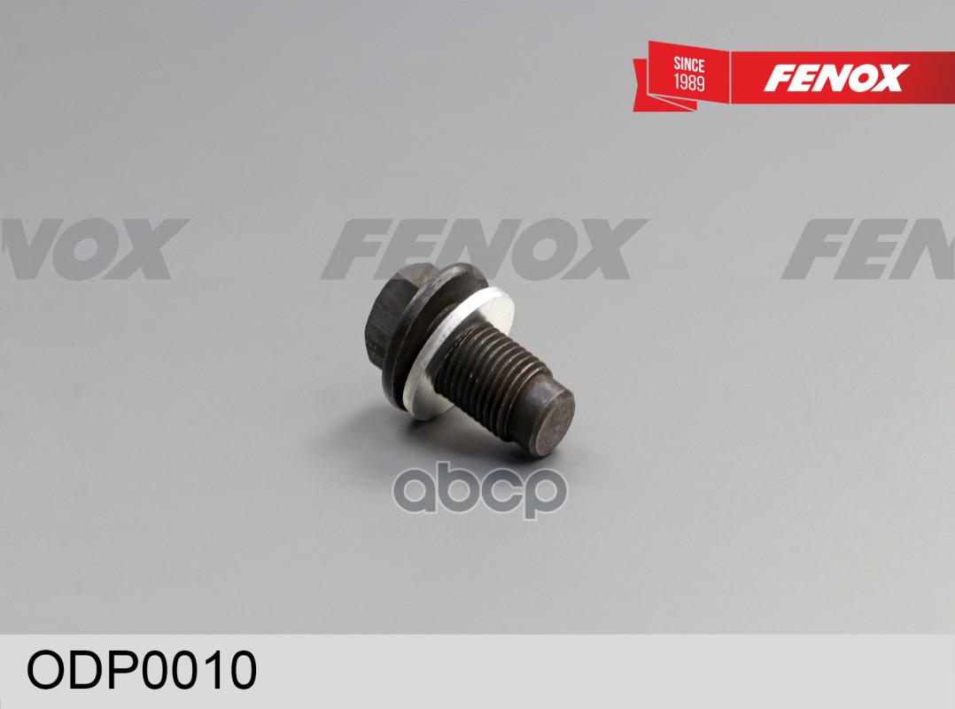 МАСЛОСЛИВНОЙ БОЛТ В ПОДДОН L31*M12*1.25 мм Toyota; Peugeot; Citroen FENOX арт. ODP0010