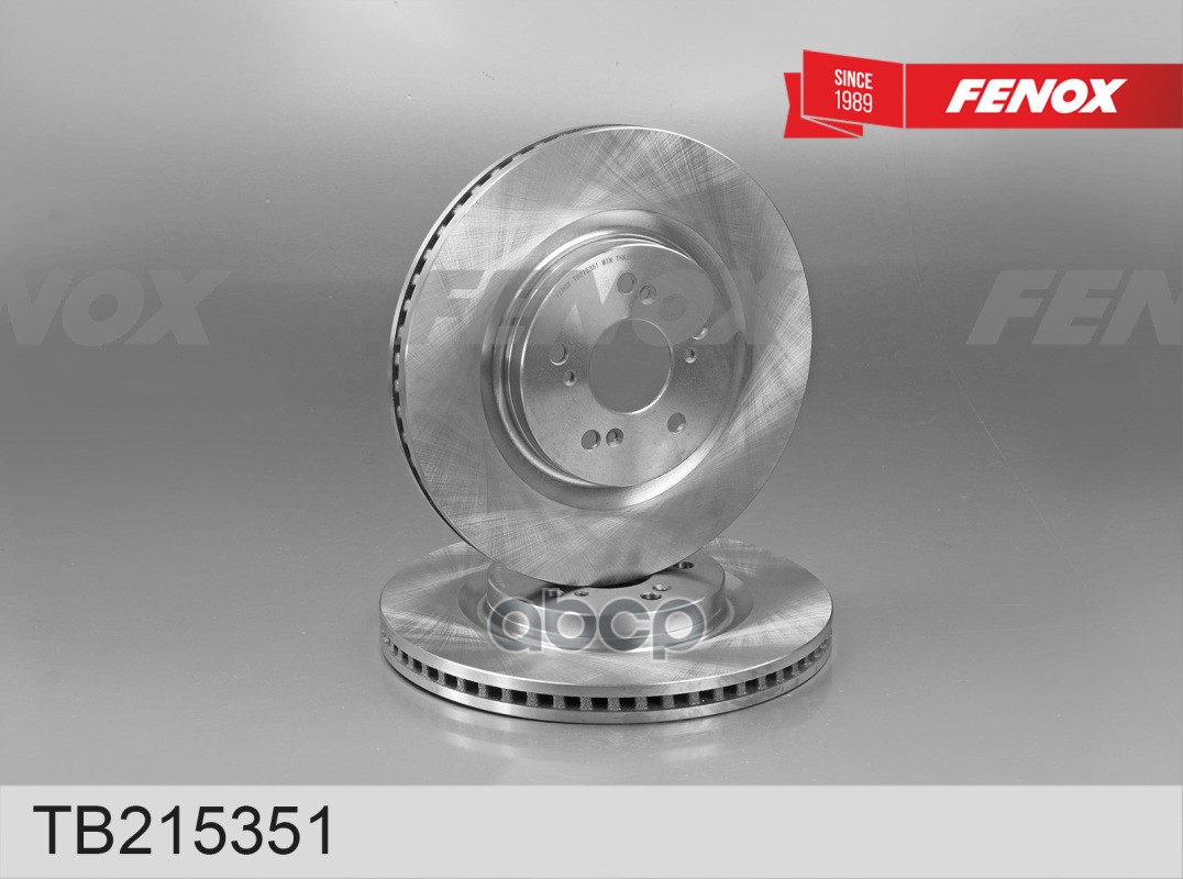 ДИСК ТОРМОЗНОЙ Передний, 320*47*28мм, 5 отверст., вентилируемый Haval F7, F7X (1.5, 2.0) 18- FENOX арт. TB215351